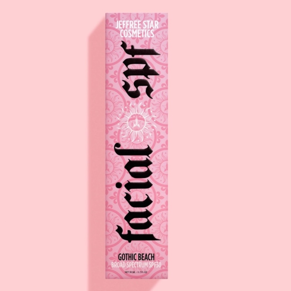 NIB Jeffree Star Gothic Beach Facial SPF